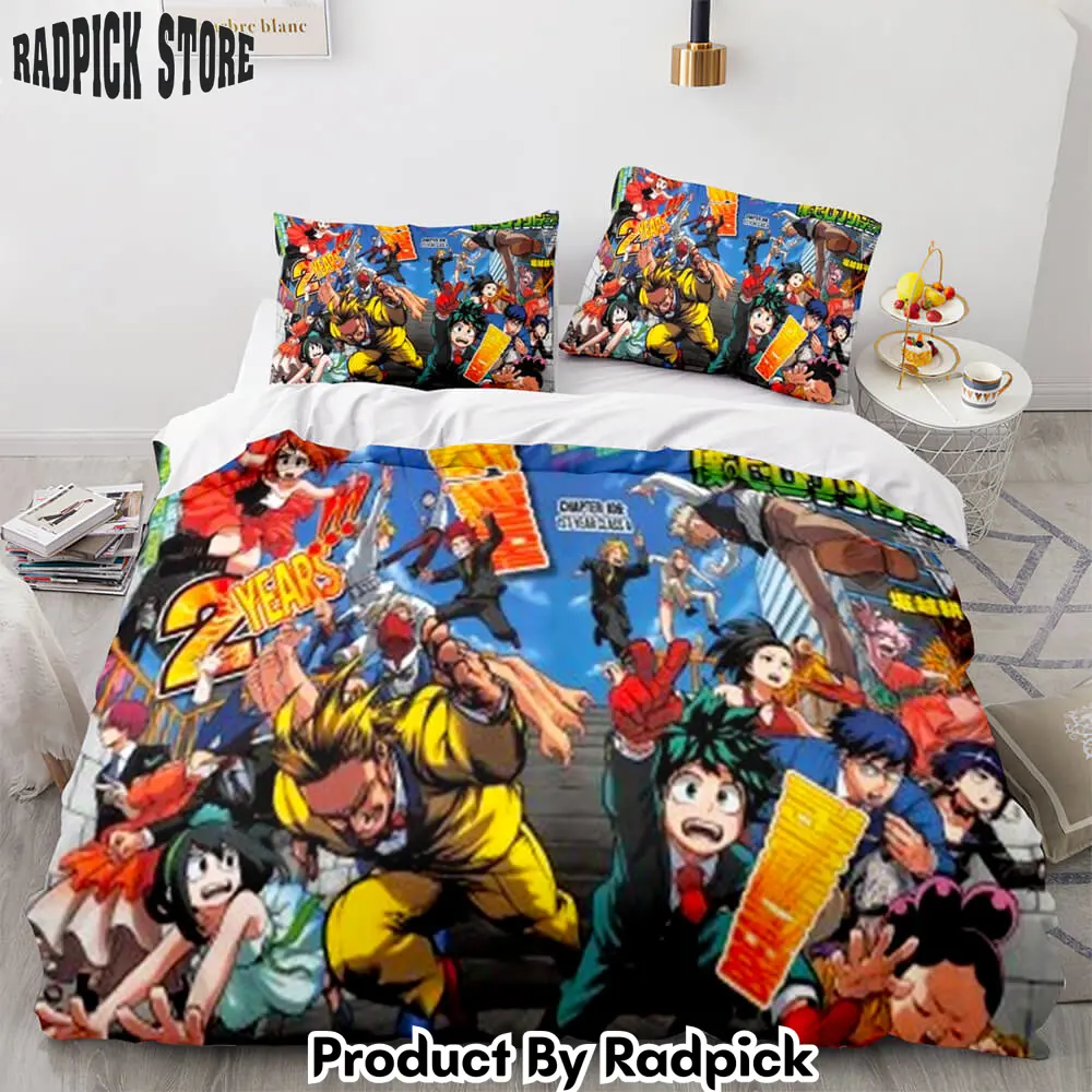 My hero academia bedding set cosplay duvet covers bed sheets sets  rp0419055